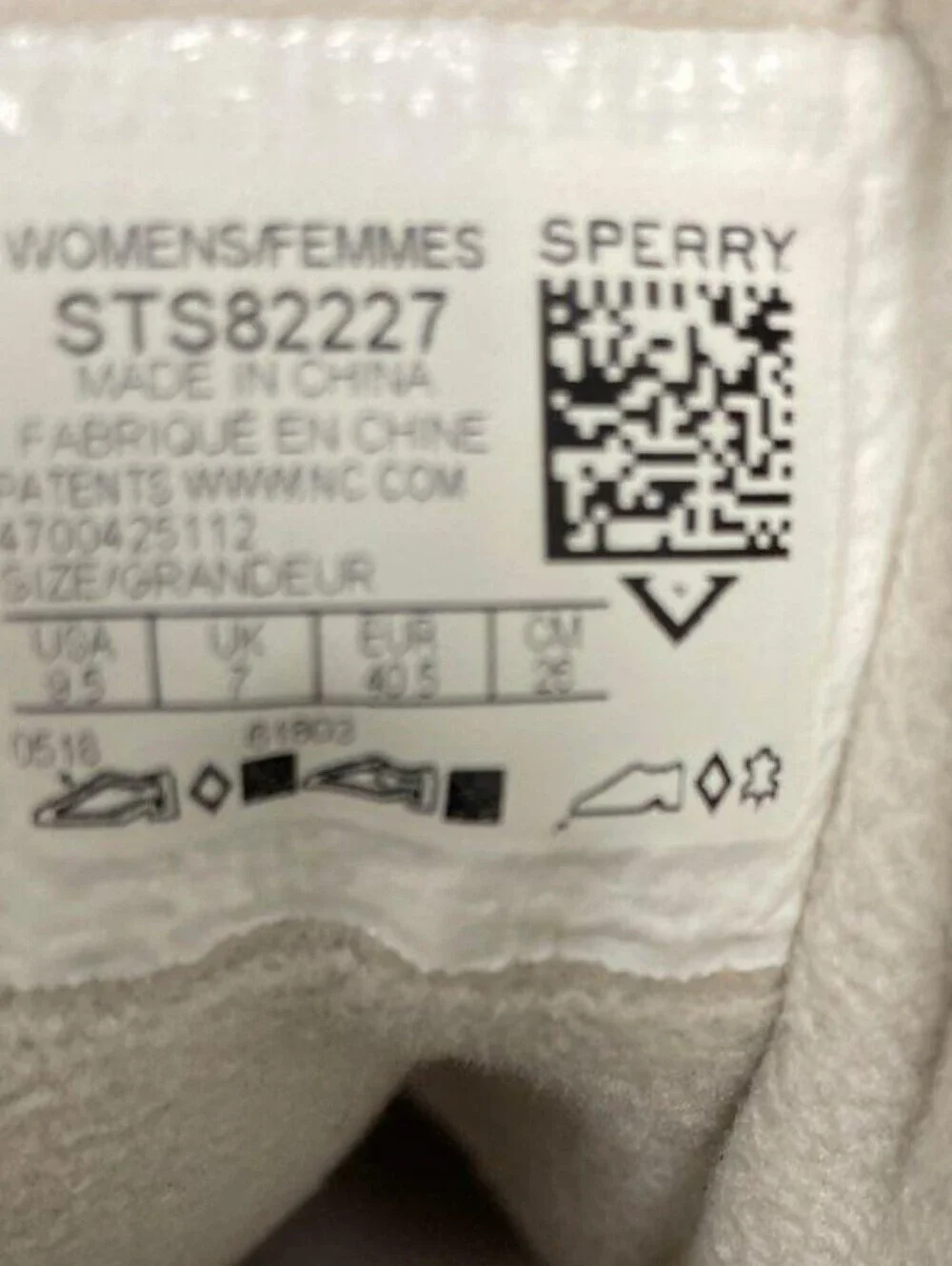 3M Thinsulate sperry top